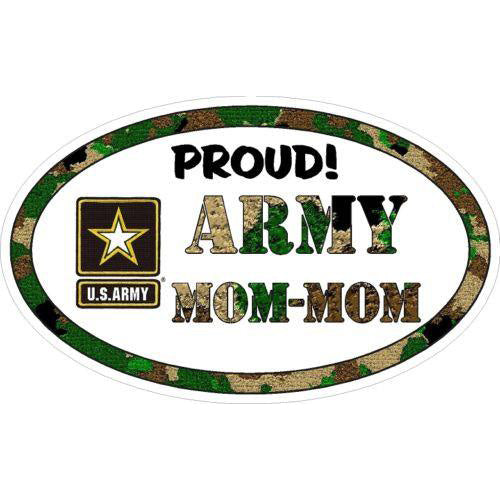 Proud Army Mom Mom  VINYL DECAL