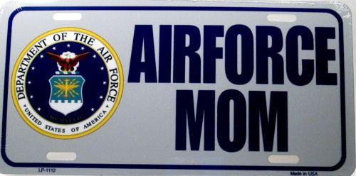 License plate U.S. Air Force Mom - MotherProud
