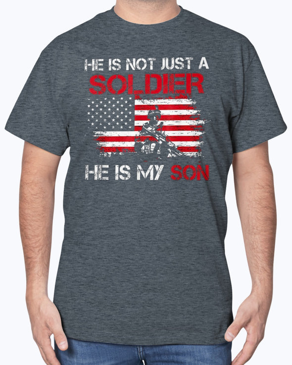 Proud Army Dad Not Just Soldier T-shirts - MotherProud
