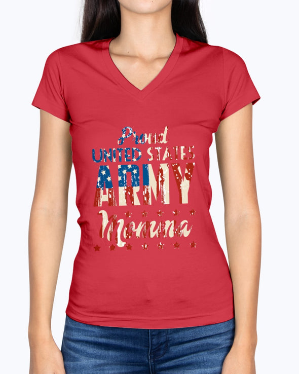 Proud United States Army Momma T-shirts