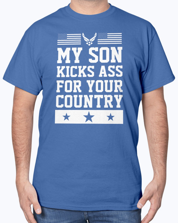 Proud Air Force Mom Kick Ass T-shirts - MotherProud
