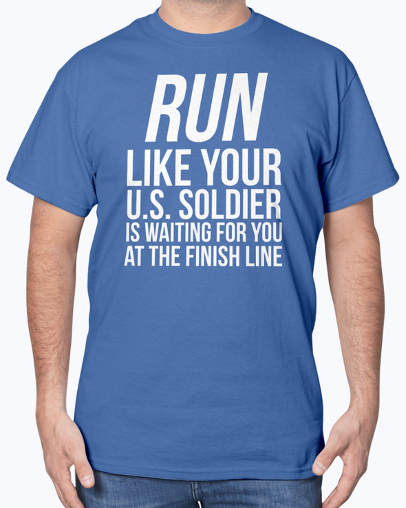 Proud Army Mom RUN T-shirts