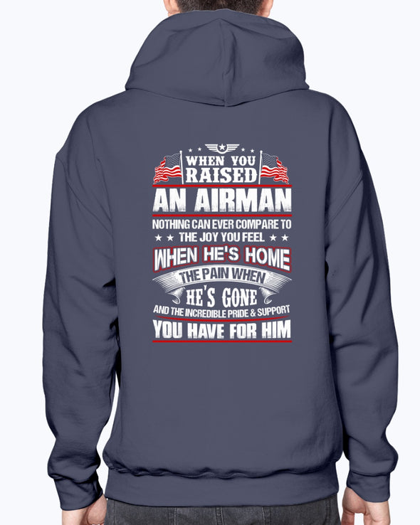 Proud Air Force Mom When Raised T-shirts - MotherProud