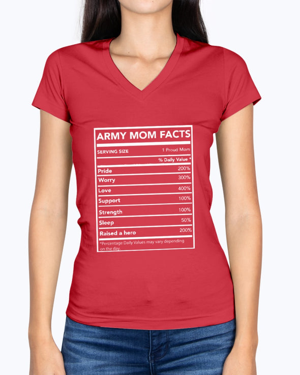 Proud Army Mom Facts T-shirts - MotherProud