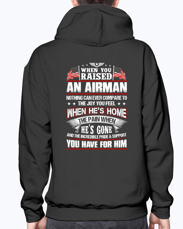 Proud Air Force Mom When Raised T-shirts - MotherProud