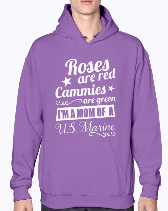 Proud Marine Mom Roses Are Red T-shirts - MotherProud