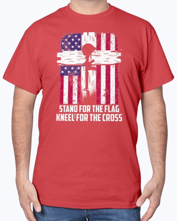 Proud Military Mom Stand & Kneel T-shirts - MotherProud