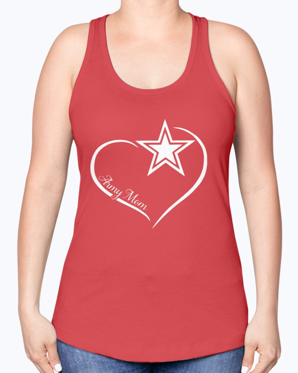 Proud Army Mom Curve Heart Other Styles - MotherProud