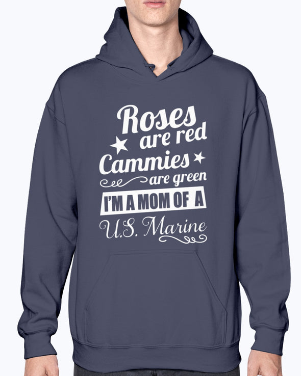 Proud Marine Mom Roses Are Red T-shirts - MotherProud