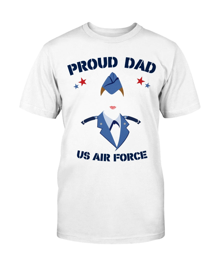 Proud US Air Force Dad Daughter T-shirts – MotherProud