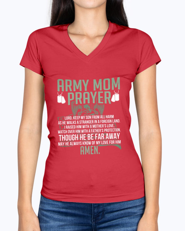 US Army Mom Prayer T-shirts