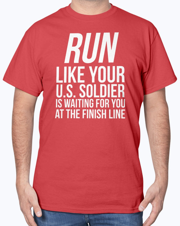 Proud Army Mom RUN T-shirts