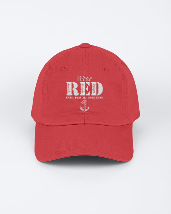 Navy Mom Wear RED Until All Come Home T-shirts - MotherProud