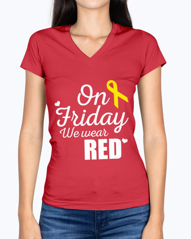 Navy Mom Wear RED on Friday T-shirts - MotherProud