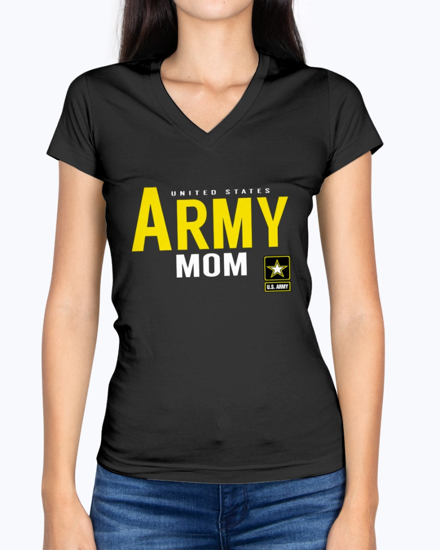 Army Mom United States with Logo T-shirts – MotherProud