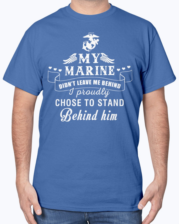 Proud Marine Mom Chosen T-shirts - MotherProud