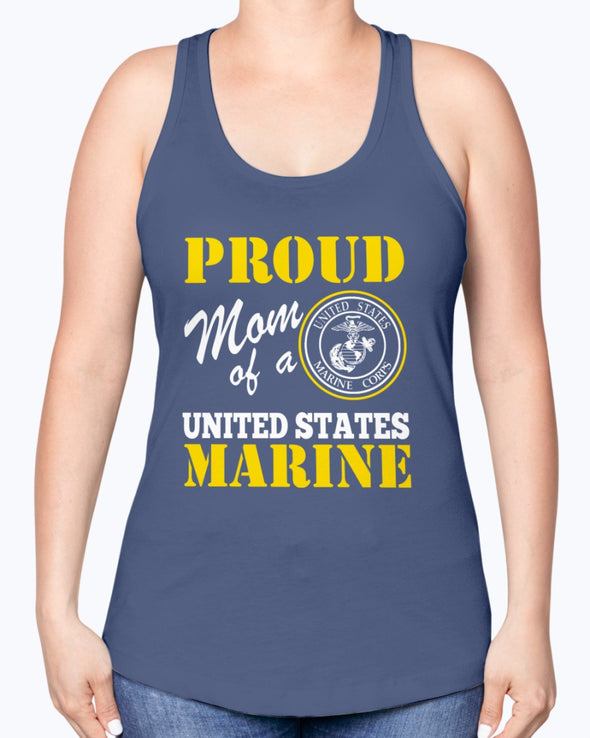 Proud Mom of a US Marine T-shirts
