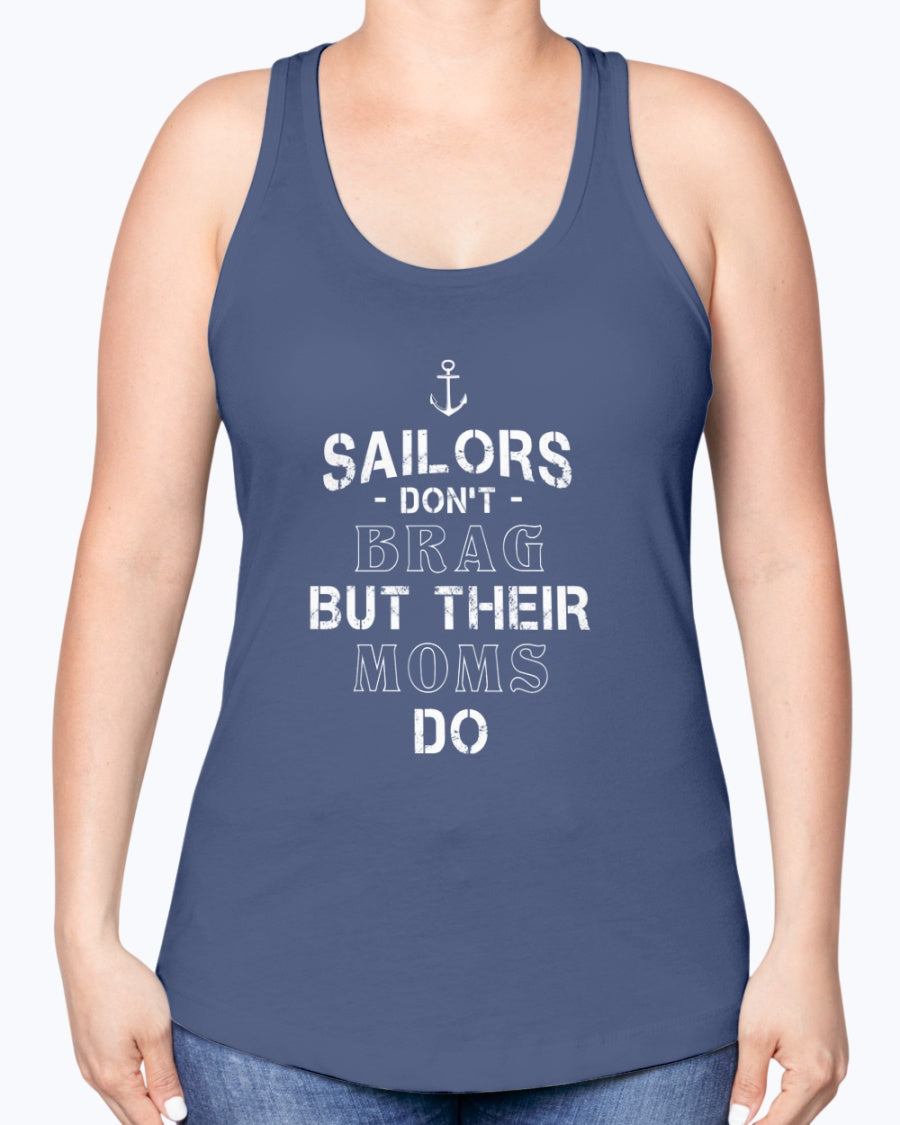 Navy Mom Sailors Don't Brag T-shirts – MotherProud