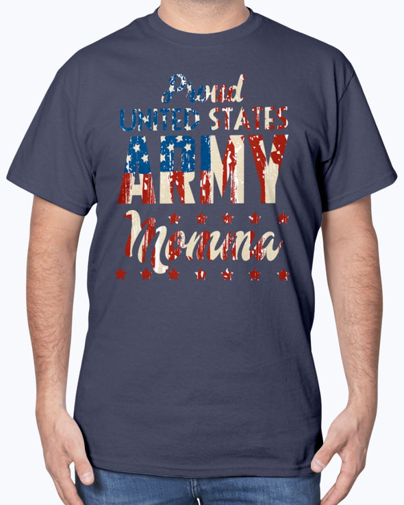 Proud United States Army Momma T-shirts