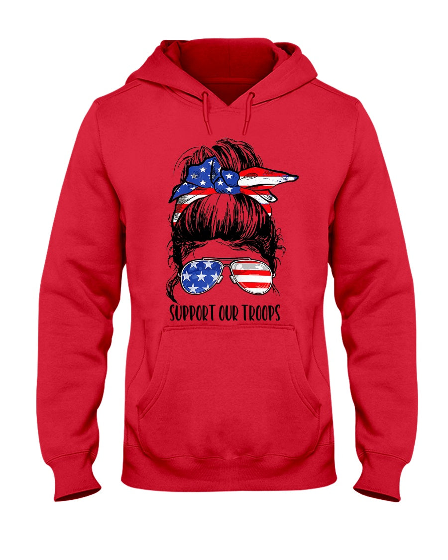 Support the troops clearance hoodie