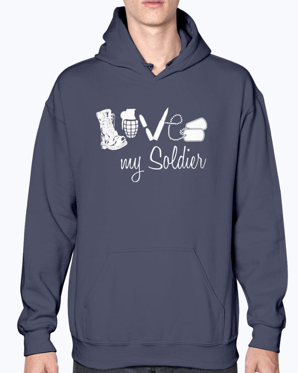 US Army Mom Love My Soldier T-shirts