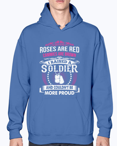 Proud Army Mom Roses Are Red T-shirts - MotherProud