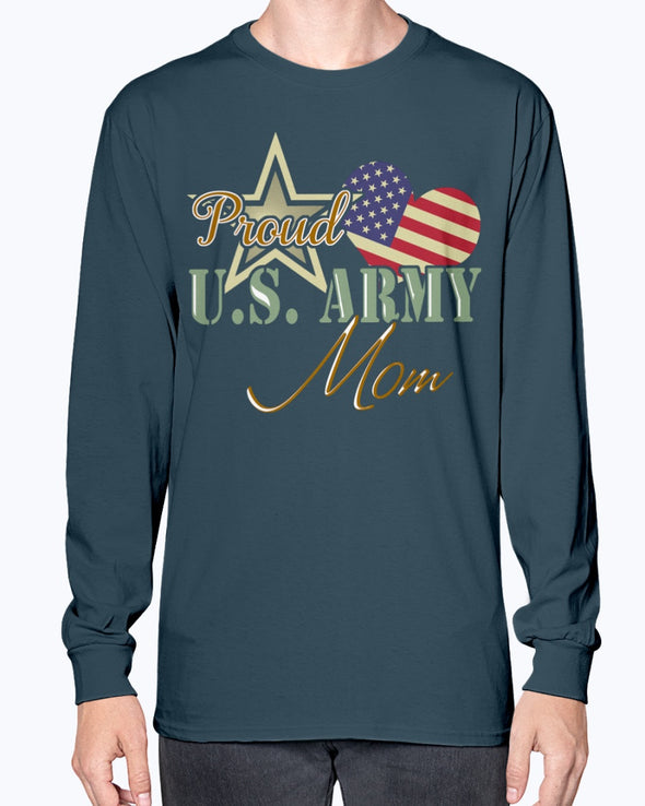 Proud Army Mom Star Heart Other Styles - MotherProud