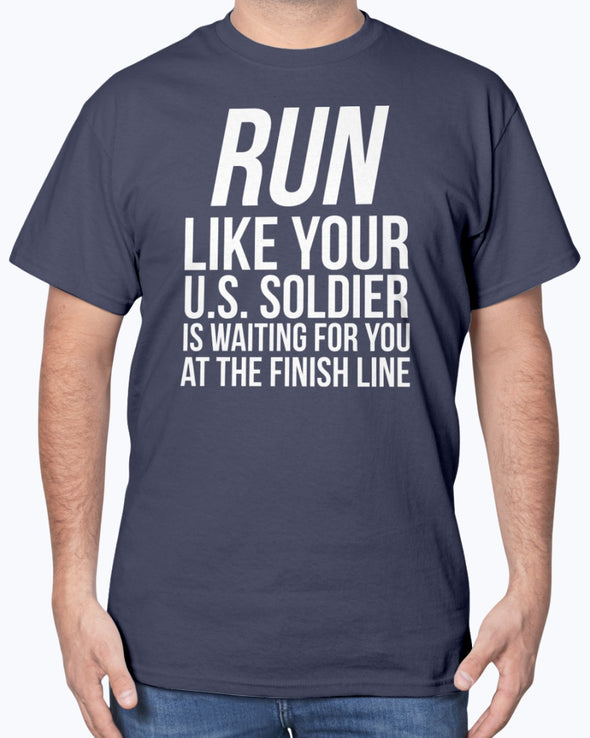 Proud Army Mom RUN T-shirts