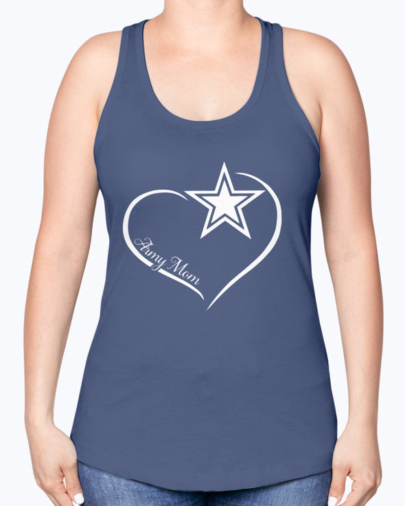 Proud Army Mom Curve Heart Other Styles - MotherProud