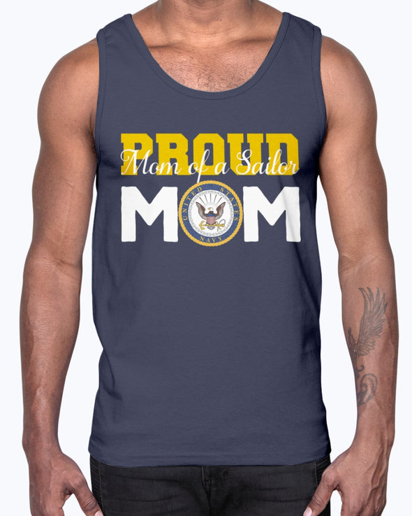 Proud Navy Mom of a Sailor T-shirts - MotherProud