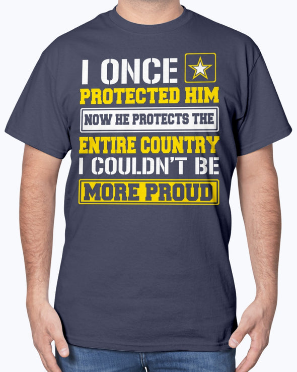 US Army Mom Once & Now T-shirts