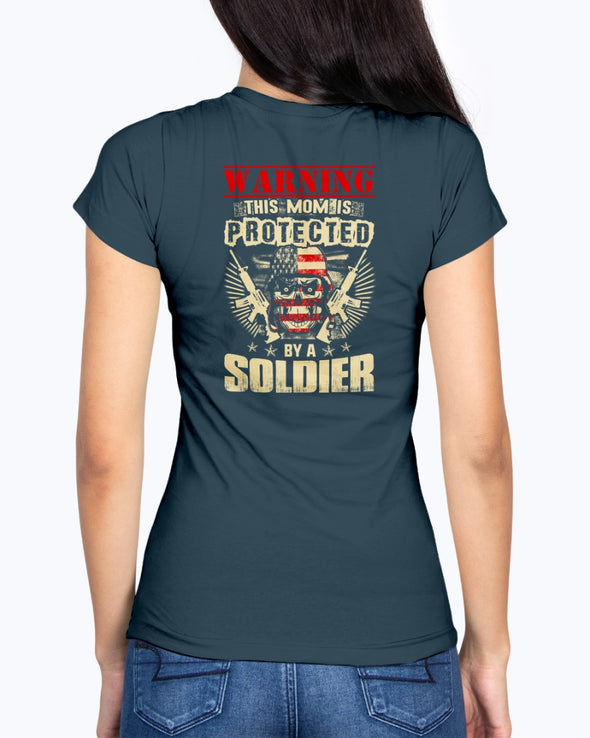 Proud Army Mom Protected By T-shirts - MotherProud