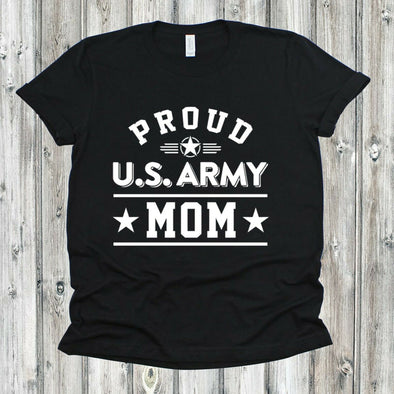 Proud US Army Mom Top T-shirts