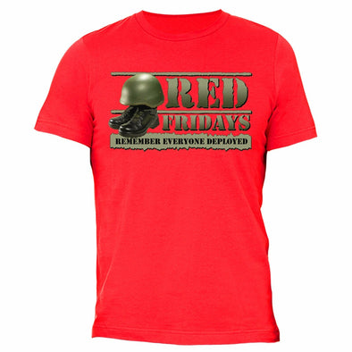 Red Fridays Remember Everyone Deployed Hat T-shirts