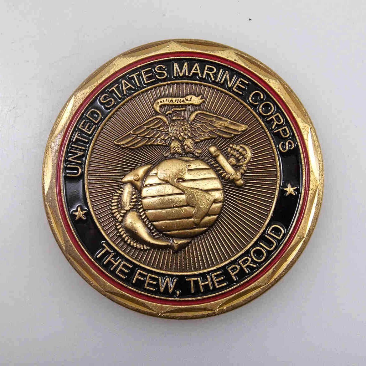 U.S. Marine Corps Proud Marine Mom Challenge Coin MotherProud