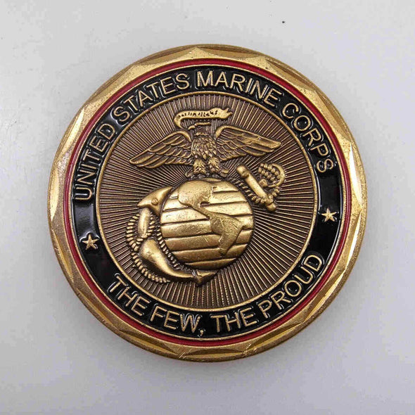 U.S. Marine Corps Proud Marine Mom Challenge Coin
