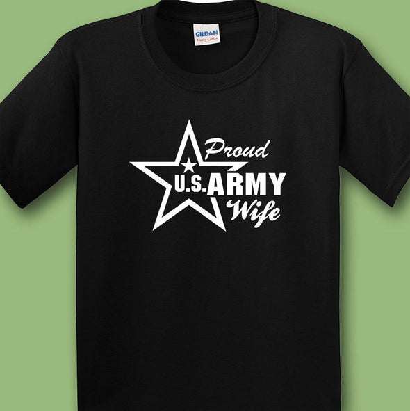 Proud US Army Wife T-shirts - MotherProud