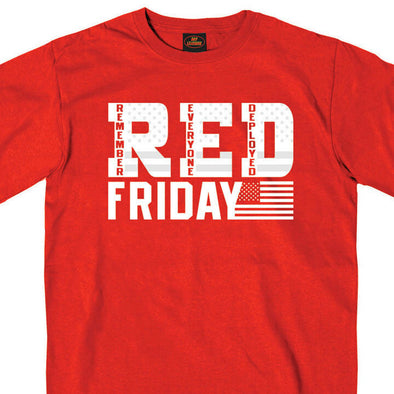 Red Friday American Flag T-shirts