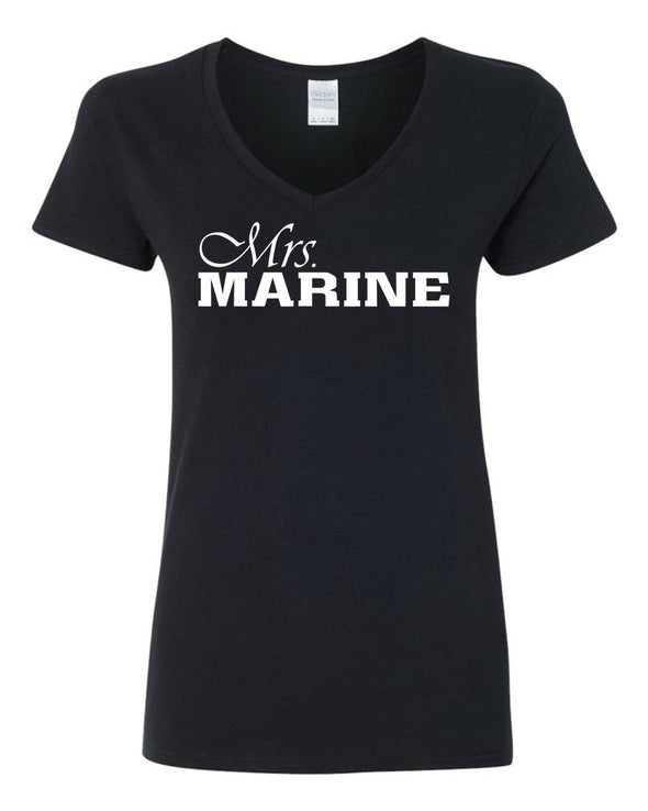 Mrs. MARINE Wife T-shirts - MotherProud