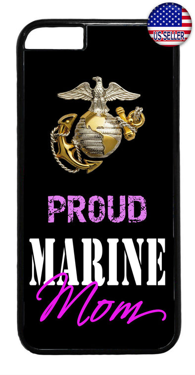Proud Marine Mom iPhone Case Cover - MotherProud