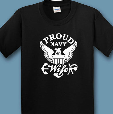 Proud Navy Wife T-shirts - MotherProud