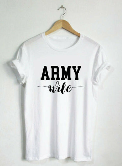 Army Wife Cute T-shirts - MotherProud
