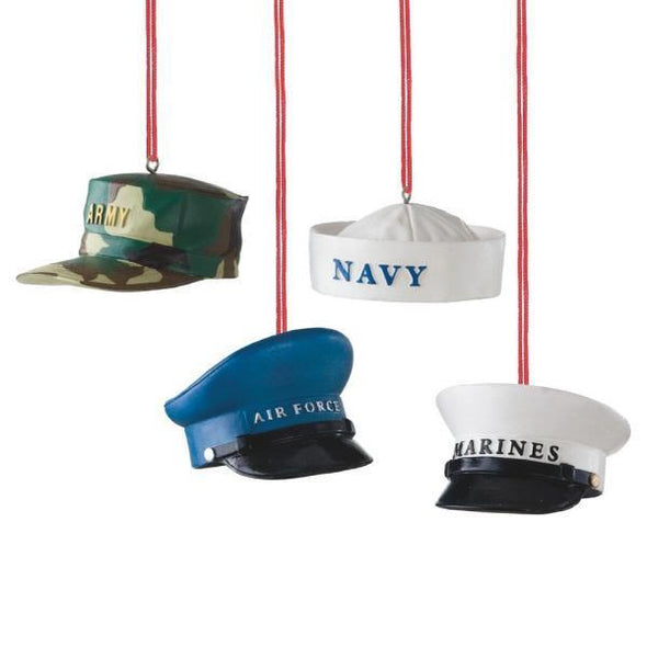 Military Hat Christmas Ornaments - MotherProud