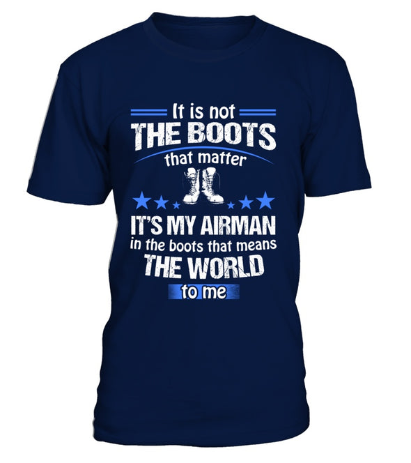 Air Force Mom Boots No Matter T-shirts - MotherProud