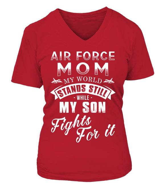 Air Force Mom Fights Fore It T-shirts - MotherProud