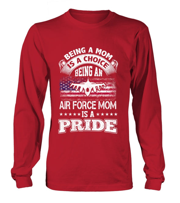 Air Force Mom Is A Pride T-shirts - MotherProud