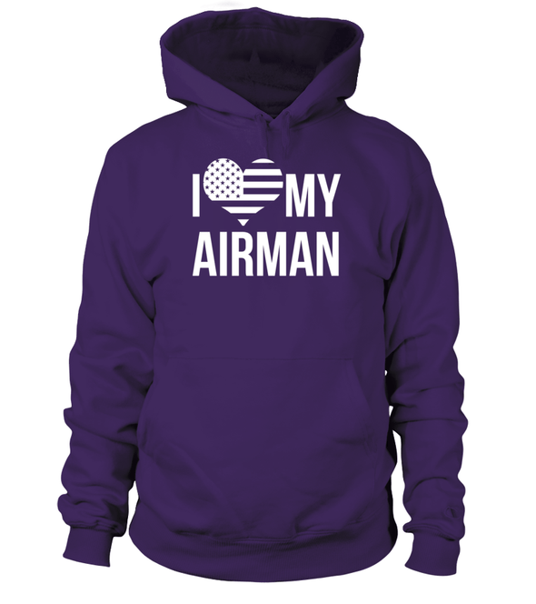 Air Force Mom Love My Airman T-shirts - MotherProud