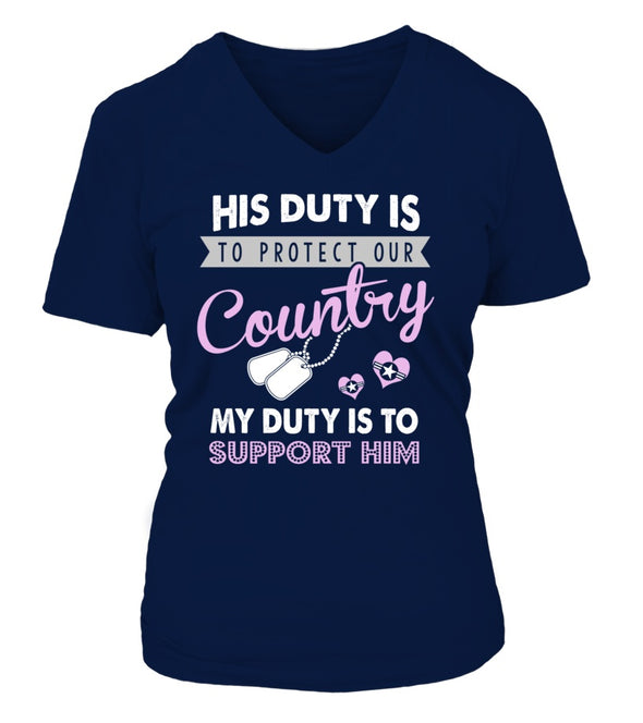 Air Force Mom My Duty T-shirts - MotherProud
