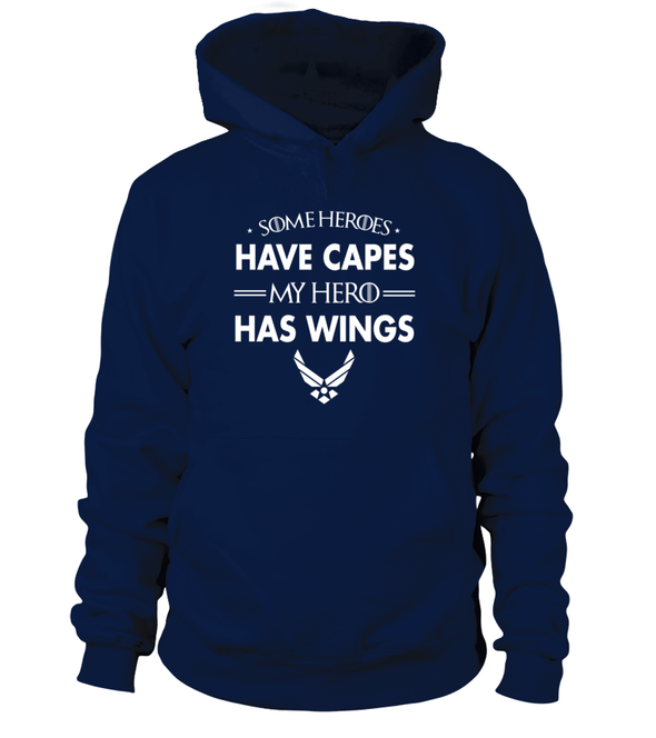 Air Force Mom My Hero Has Wings T-shirts - MotherProud