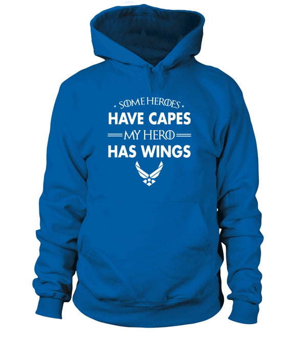 Air Force Mom My Hero Has Wings T-shirts - MotherProud